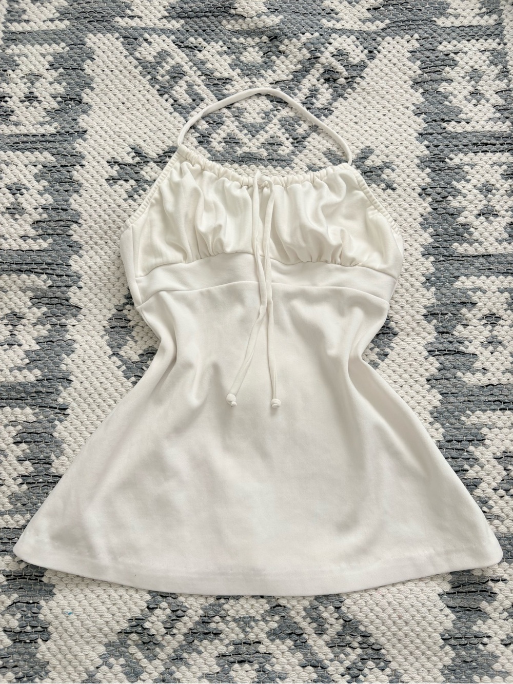 Pajar White Halter Tank Top